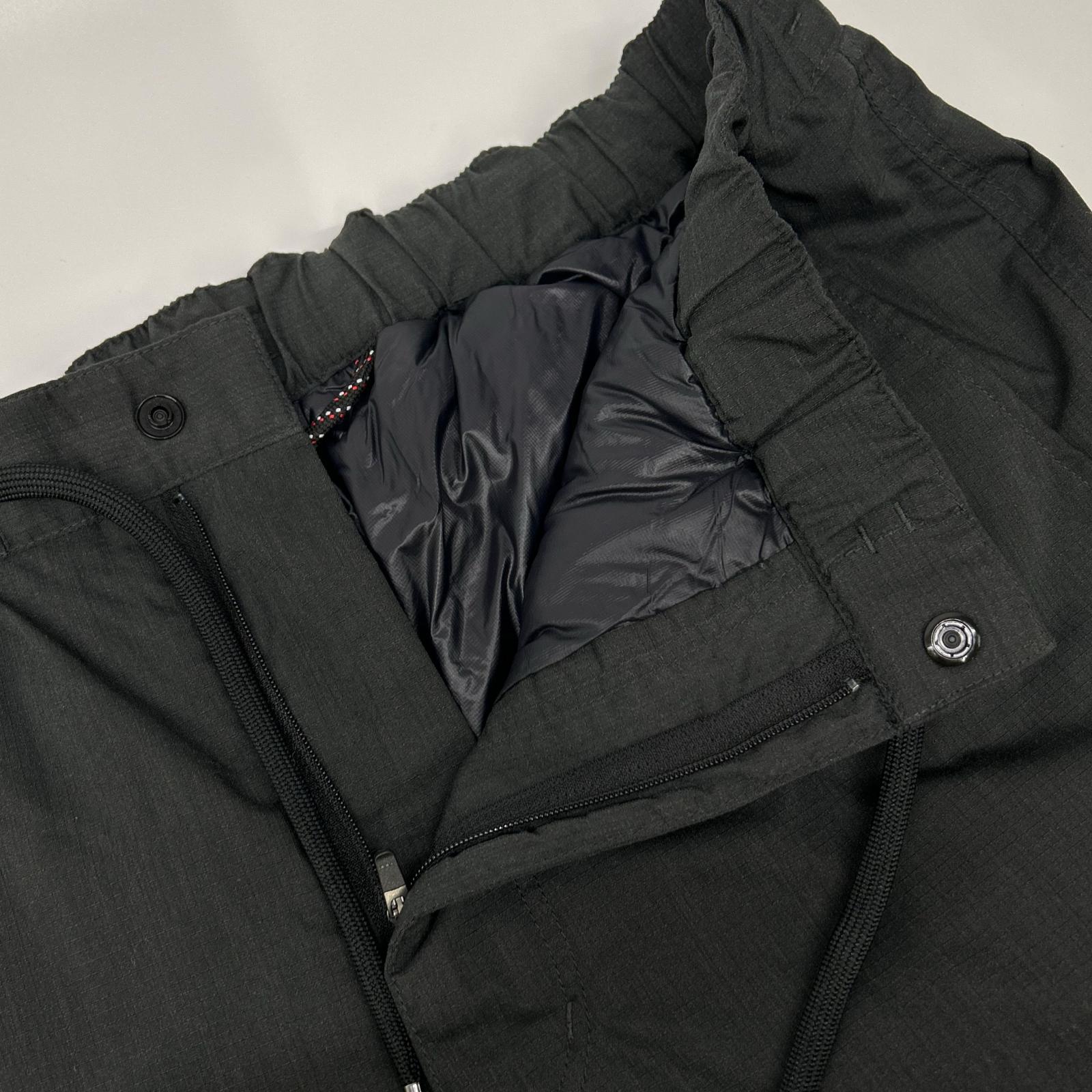 NANGA Nanga ND2441-1I303-A black HINOC RIPSTOP DOWN PANTS Hinoc ripstop down pants bottoms