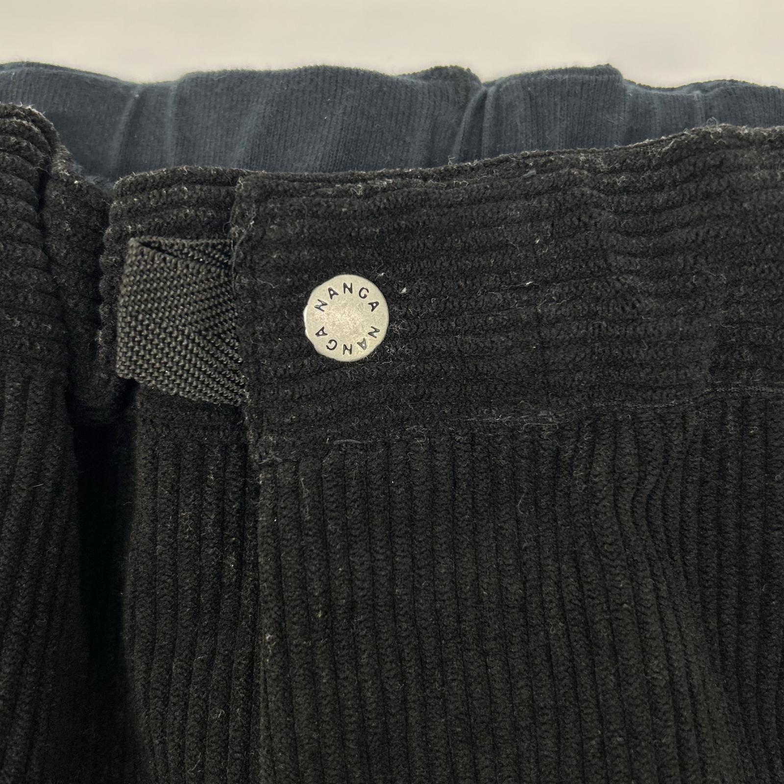 NANGA ナンガ N2530-1D094A ブラック CORDUROY CLIMBING PANTS コーデュロイクライミングパンツ ボトムス