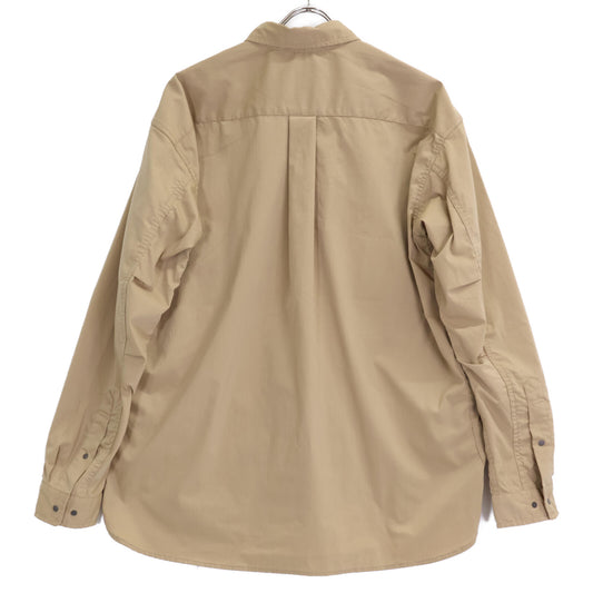 NANGA ナンガ NM2421-1H207-A ベージュ HINOC RIPSTOP CAMP SHIRT ヒノック リップストップ キャンプシャツ トップス