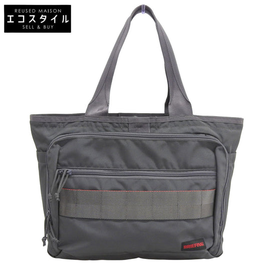 BRIEFING ブリーフィング 美品 BS BOX TOTE AG ナイロン トートバッグ メンズ グレー BRA241T39 トートバッグ