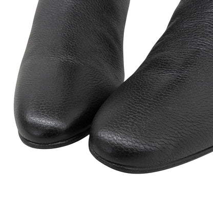 giuseppe zanotti ジュゼッペザノッティ 美品 ニーハイ ロングブーツ シューズ レディース レザー ブラック 39 シューズ