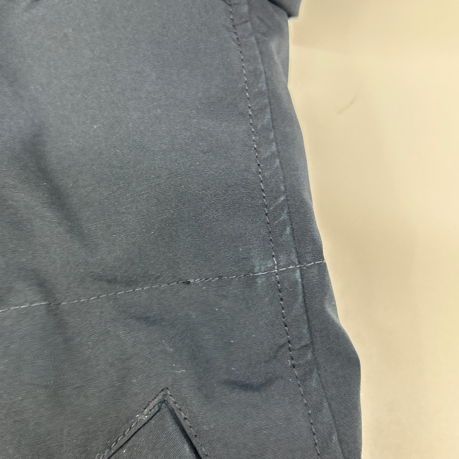 DANTON 达顿 JD-8744 LAS 海军蓝 棉混 貉子毛 连帽绗缝羽绒服 夹克