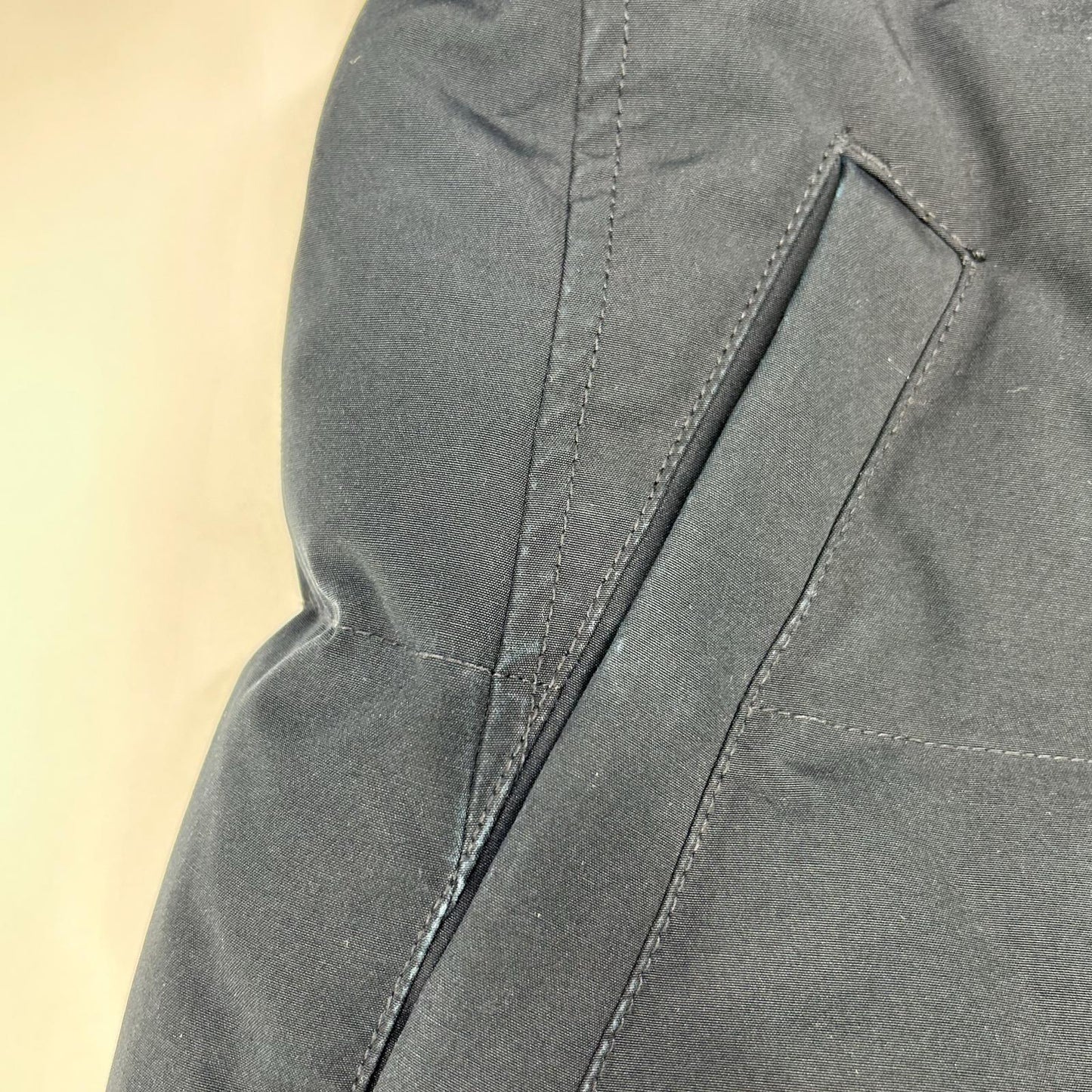 DANTON 达顿 JD-8744 LAS 海军蓝 棉混 貉子毛 连帽绗缝羽绒服 夹克