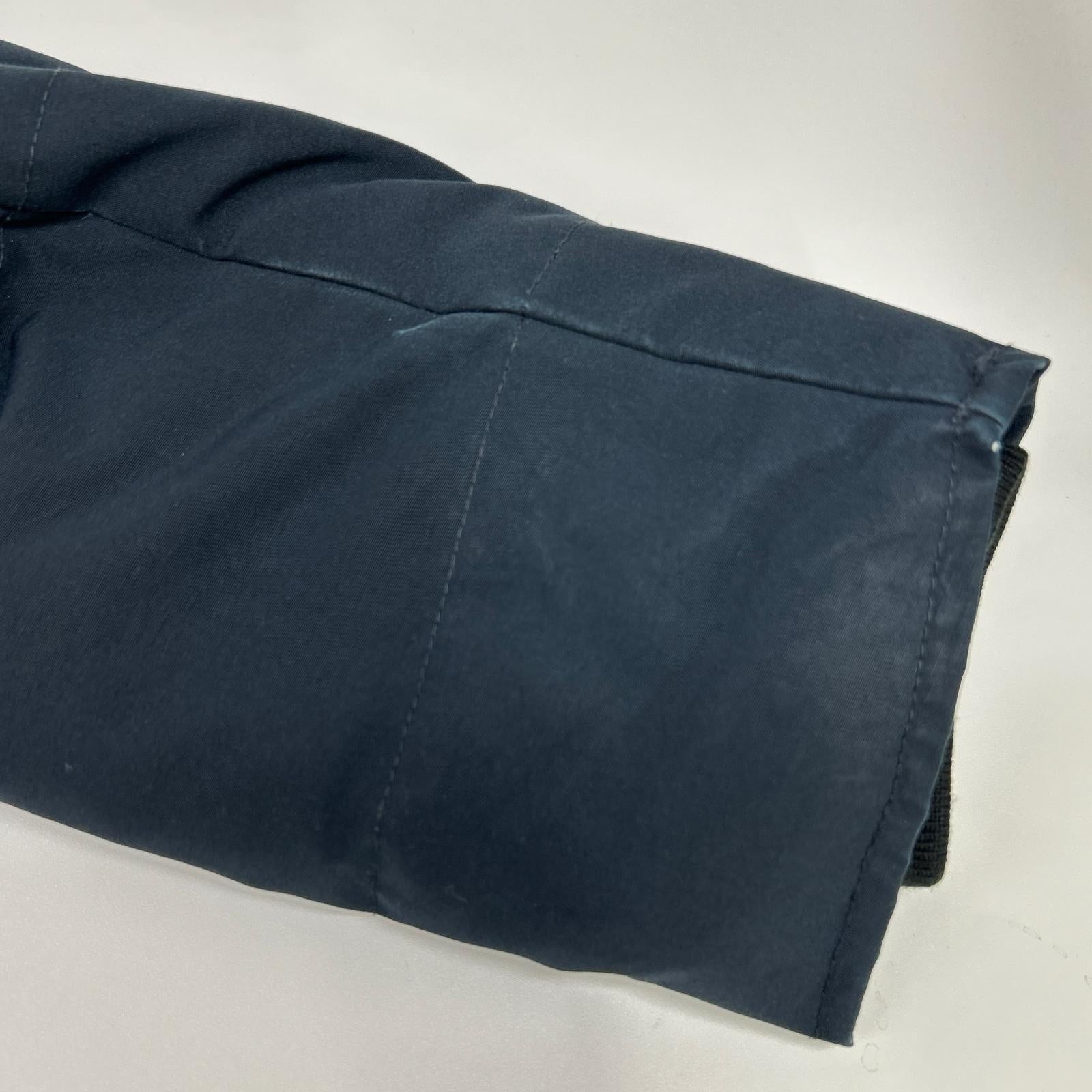 DANTON 达顿 JD-8744 LAS 海军蓝 棉混 貉子毛 连帽绗缝羽绒服 夹克