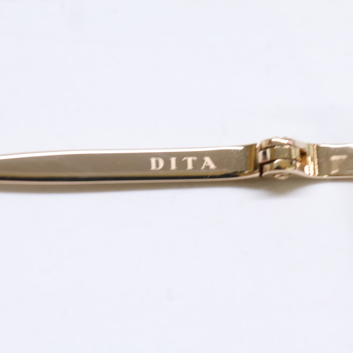 DITA ディータ 【美品】DTX506-52-03 BELIEVER BLK-GLD ラウンドシェイプ メガネフレーム 眼鏡