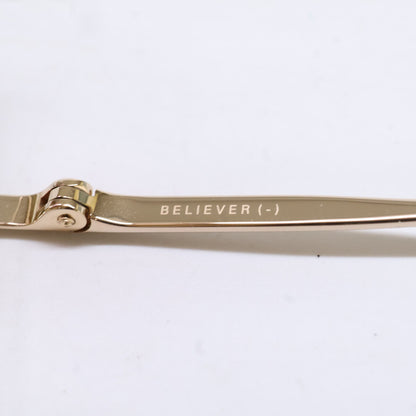 DITA ディータ 【美品】DTX506-52-03 BELIEVER BLK-GLD ラウンドシェイプ メガネフレーム 眼鏡