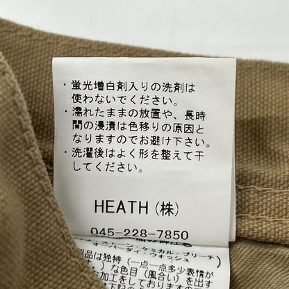 HEALTH ヘルス 012PTS_BP カーキ DUCKPANTS デニムパンツ ボトムス