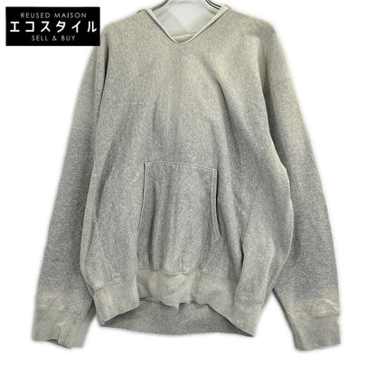 YLEVE YLEVE 灰色 ORGANIC COTTON SUN FADED SWEAT HOODIE/日晒褪色连帽卫衣 上衣