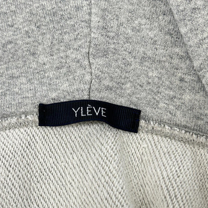 YLEVE YLEVE 灰色 ORGANIC COTTON SUN FADED SWEAT HOODIE/日晒褪色连帽卫衣 上衣