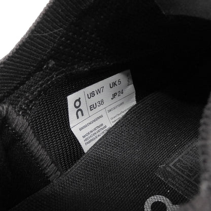 LOEWE ロエベ 美品 Cloudtilt クラウドティルト ローカットスニーカー レディース リサイクルポリエステル ブラック 38 L929282X15 シューズ