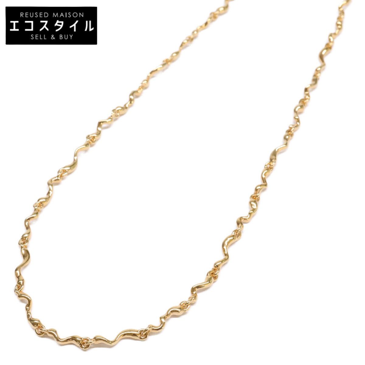 MARIA BLACK マリアブラック 【美品】300515YG 925AG Ramen Necklace ラーメン ネックレス
