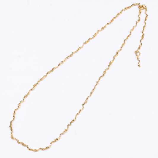 MARIA BLACK マリアブラック 【美品】300515YG 925AG Ramen Necklace ラーメン ネックレス