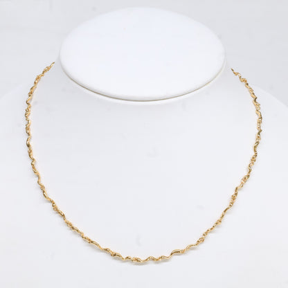 MARIA BLACK マリアブラック 【美品】300515YG 925AG Ramen Necklace ラーメン ネックレス