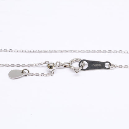 FOREVERMARK フォーエバーマーク 仕上げ済み Pt900 x Pt850 Two D collection V2 ダイヤモンド 0.23ct/0.14ct ネックレス