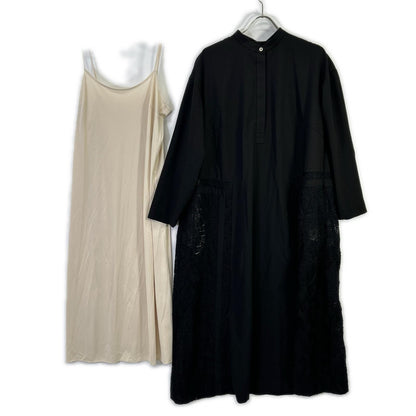 ADORE 阿朵尔 25AW 531-6140006 黑色 聚酯纤维 蕾丝设计 刺绣连衣裙 连衣裙