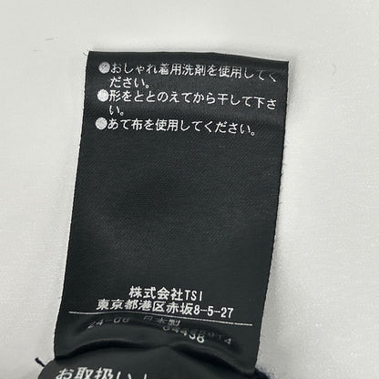 ADORE 阿多丽 24AW 531-4270004 海军蓝 羊毛 侧开衩毛圈针织套头衫 上衣
