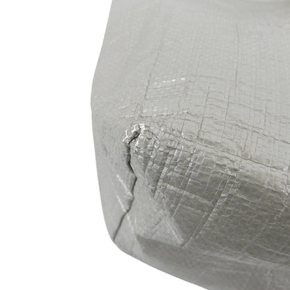 Herve Chapelier エルベシャプリエ 美品 ポリエチレン マルシェバッグM トートバッグ レディース グリ×ジョーヌ 2012PP 26SS トートバッグ