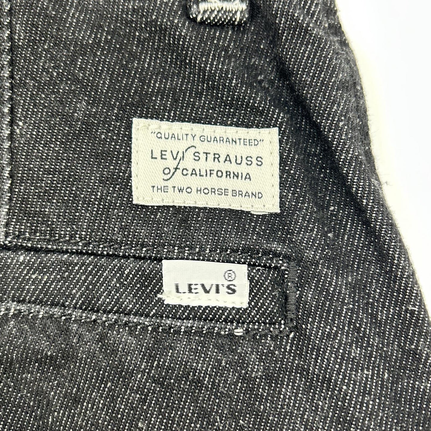 LEVI'S リーバイス 005YV-0000 PREMIUM BLACK DENIM SLACKS ボトムス