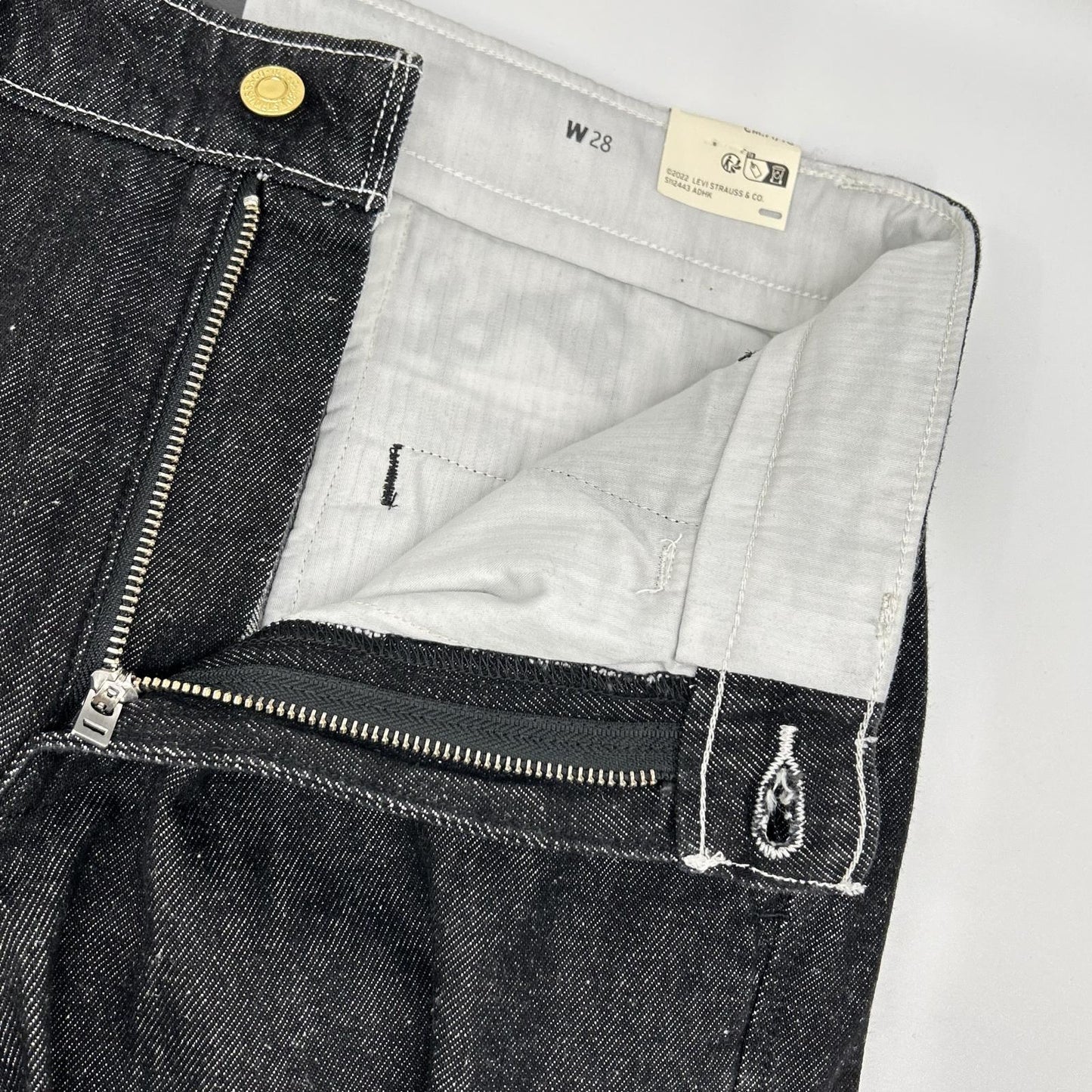 LEVI'S リーバイス 005YV-0000 PREMIUM BLACK DENIM SLACKS ボトムス