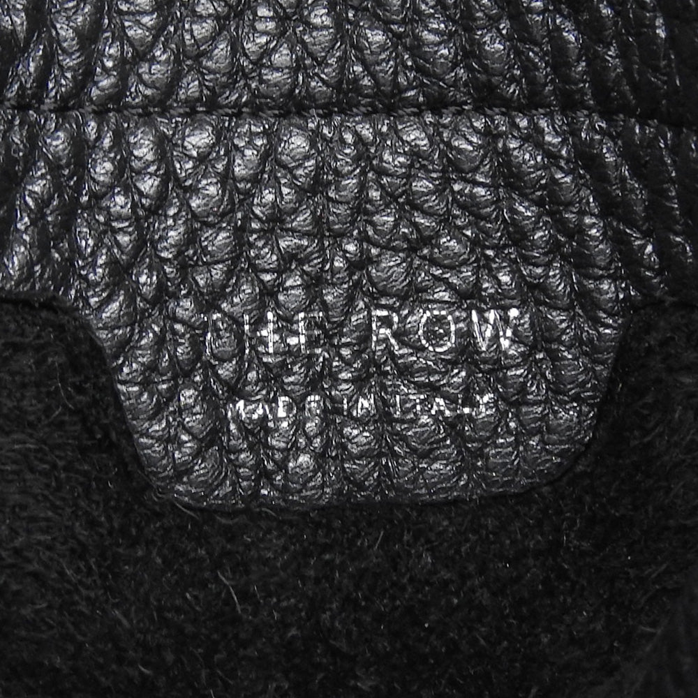 THE ROW ザ ロウ Drawstring Pouch レザー ショルダーバッグ レディース ブラック ショルダーバッグ