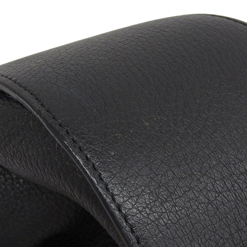 THE ROW ザ ロウ Drawstring Pouch レザー ショルダーバッグ レディース ブラック ショルダーバッグ
