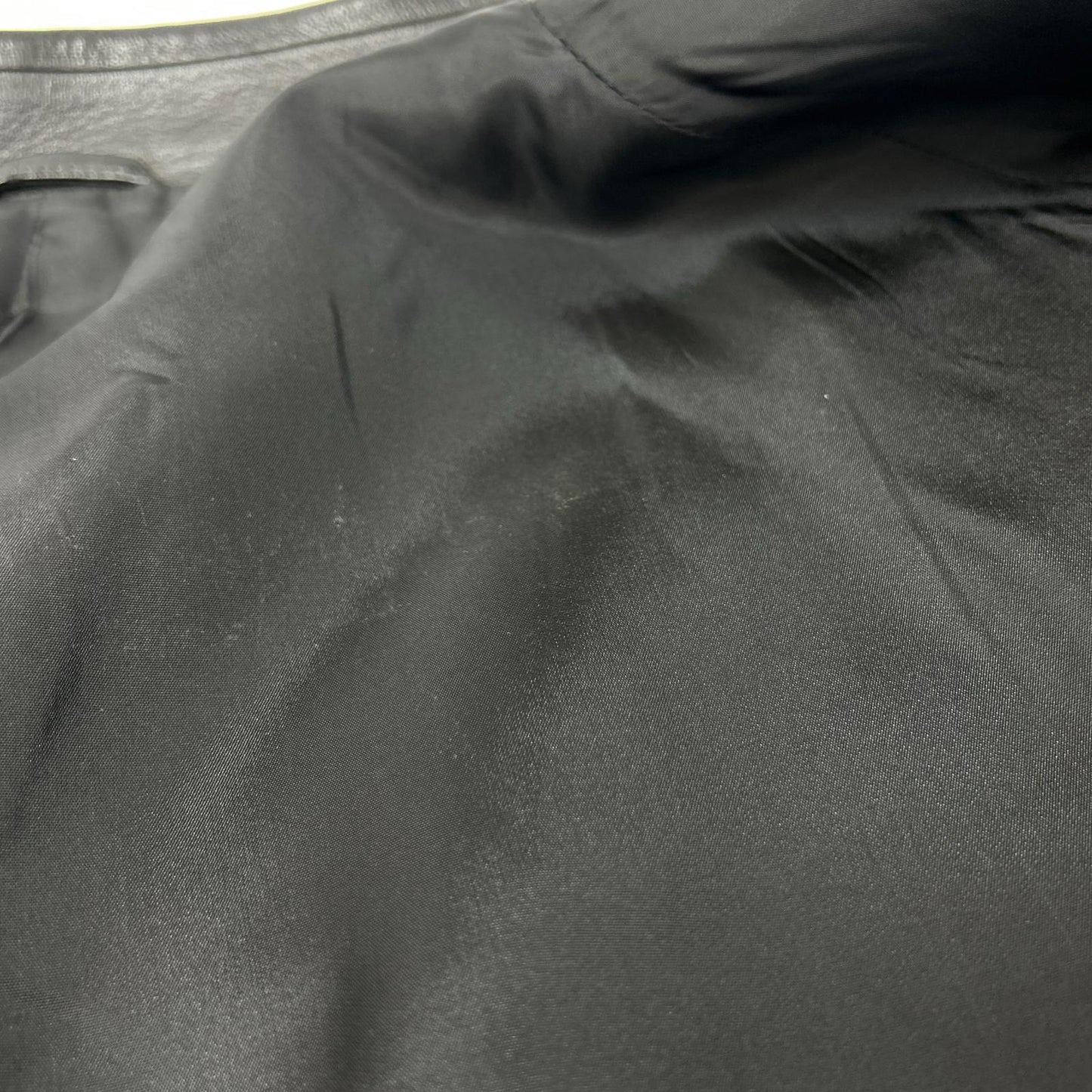 JIL SANDER ジルサンダー ブラック レザー 3B テーラードジャケット ジャケット