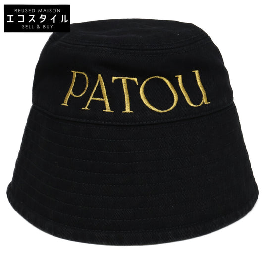 PATOU パトゥ AC0270081999B オーガニックコットンデニム製 パトゥ バケットハット 帽子