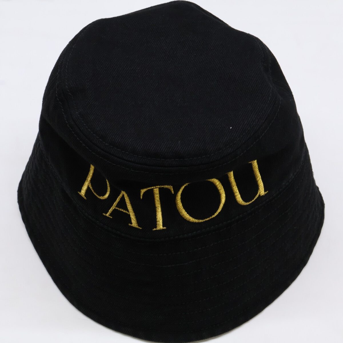 PATOU パトゥ AC0270081999B オーガニックコットンデニム製 パトゥ バケットハット 帽子