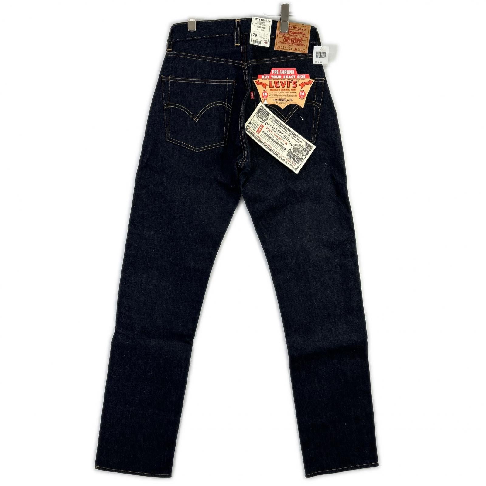 LEVI'S リーバイス 551ZXX 551Z-0006 60s 復刻版 刻印555 USA製 ジップ