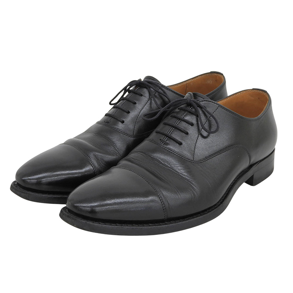 SCOTCH GRAIN スコッチグレイン 内羽根ストレートチップシューズ メンズ ブラック 25 1/2 NL4116 シューズ