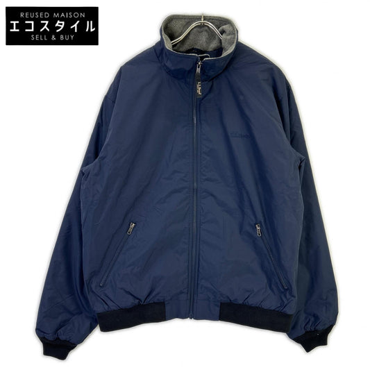 LLBean エルエルビーン 205107 ネイビー ナイロン ウォームアップジャケット ブルゾン ジャケット