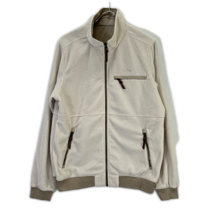L.L.Bean エルエルビーン 524511 ベージュ ナイロン リバーシブルウォームアップジャケット ジャケット