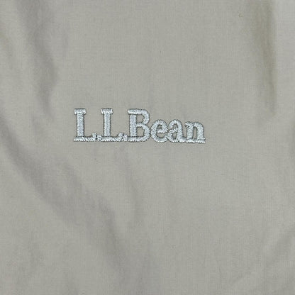 L.L.Bean エルエルビーン 524511 ベージュ ナイロン リバーシブルウォームアップジャケット ジャケット