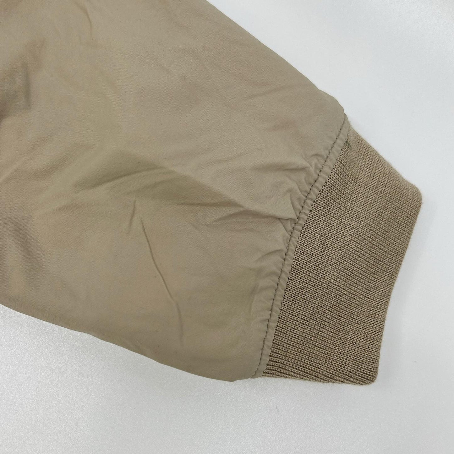 L.L.Bean エルエルビーン 524511 ベージュ ナイロン リバーシブルウォームアップジャケット ジャケット
