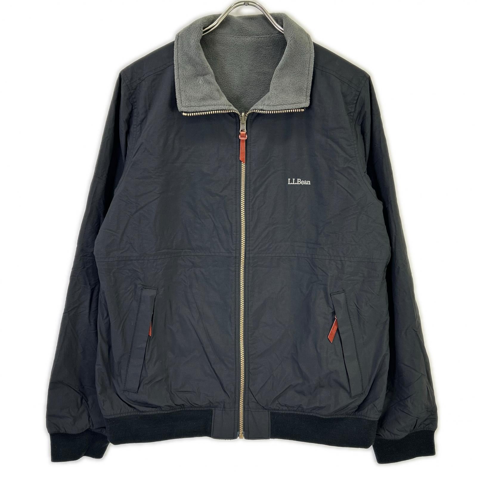 LLBean エルエルビーン 524511 ブラック ナイロン リバーシブル