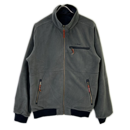 L.L.Bean エルエルビーン 524511 ブラック ナイロン リバーシブルウォームアップジャケット ジャケット