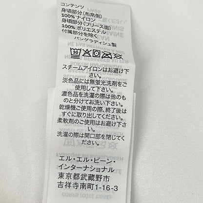 LLBean エルエルビーン 524511 ブラック ナイロン リバーシブルウォームアップジャケット ジャケット