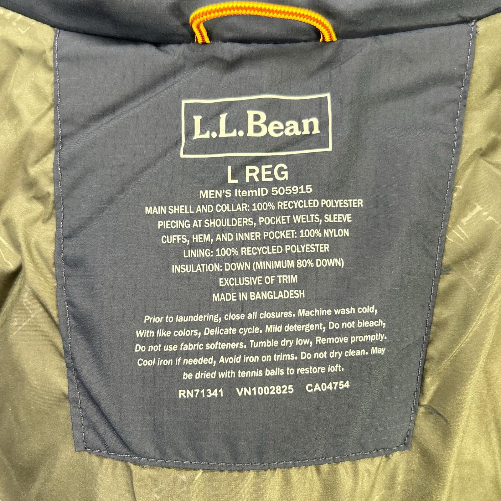 LLBean エルエルビーン 505915 ネイビー ジャパンフィット マウンテンクラシックダウンパーカ ジャケット