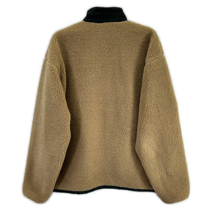 THE NORTH FACE NP72536 khaki × alpine reversible Extreme Pile fleece jacket