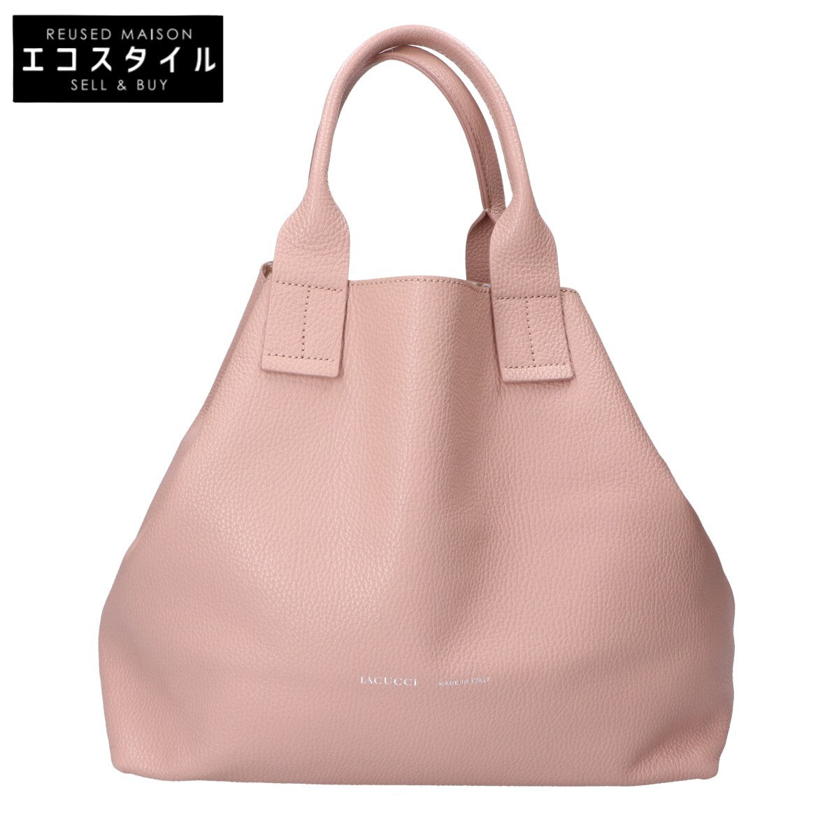 IACUCCI イアクッチ 【美品/24SS】IAC1042112A0051 OPERA-4426 CERVO/INSTAMP オペラ レザー トートバッグ
