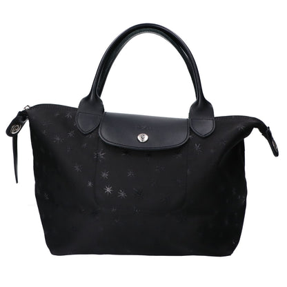 Longchamp ロンシャン プリアージュ スター柄 2WAYショルダー トートバッグ