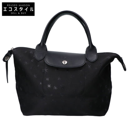 Longchamp ロンシャン プリアージュ スター柄 2WAYショルダー トートバッグ