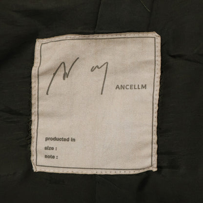 ANCELLM ANCELLM [Mint Condition/25AW] ANC-JK52 H.L ZIP UP JACKET Tea-Core Horsehide Single Rider Jacket Jacket