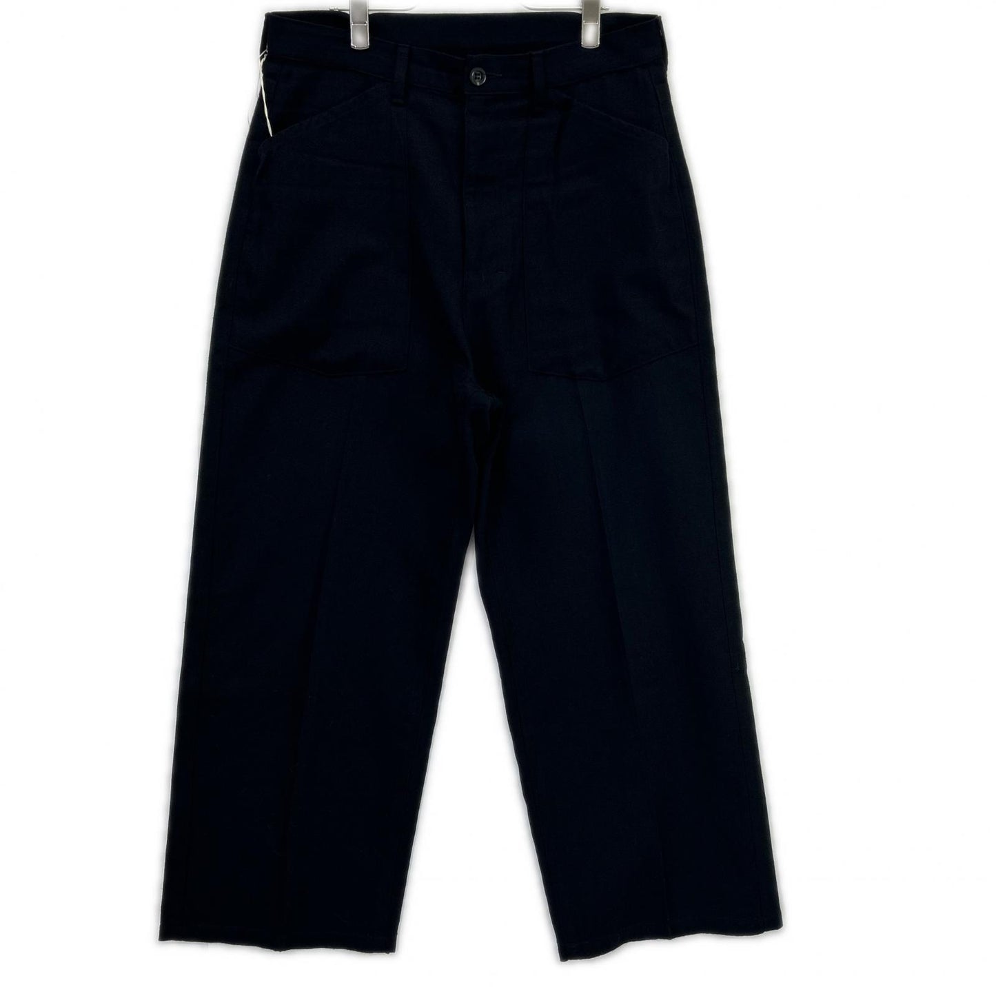 ANCELLM ANCELLM 25AW ANC-PT96 黑色 W/S BAKER PANTS/羊毛亚麻丝贝克裤 下装