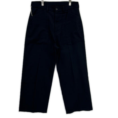 ANCELLM ANCELLM 25AW ANC-PT96 黑色 W/S BAKER PANTS/羊毛亚麻丝贝克裤 下装