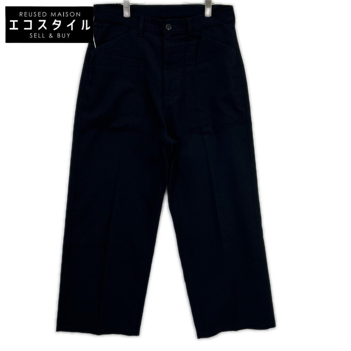 ANCELLM ANCELLM 25AW ANC-PT96 黑色 W/S BAKER PANTS/羊毛亚麻丝贝克裤 下装