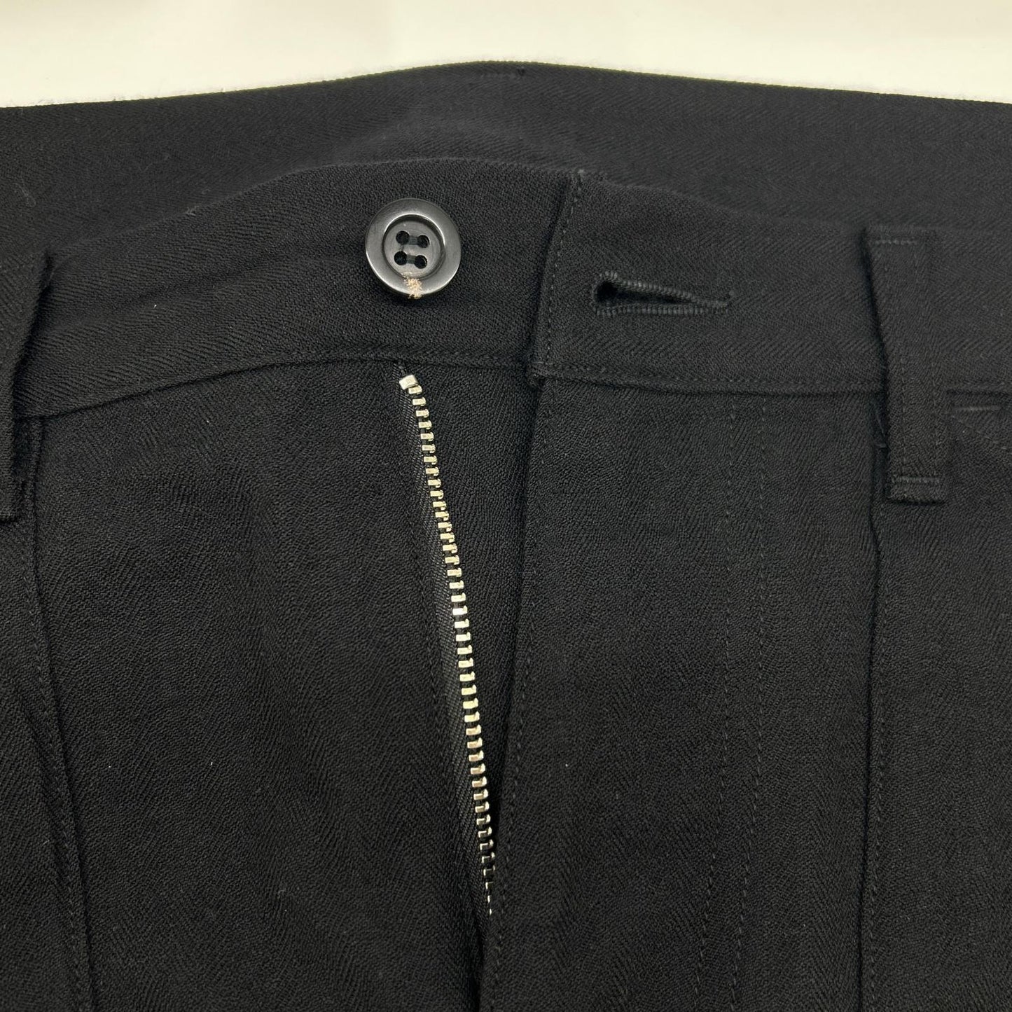 ANCELLM ANCELLM 25AW ANC-PT96 黑色 W/S BAKER PANTS/羊毛亚麻丝贝克裤 下装