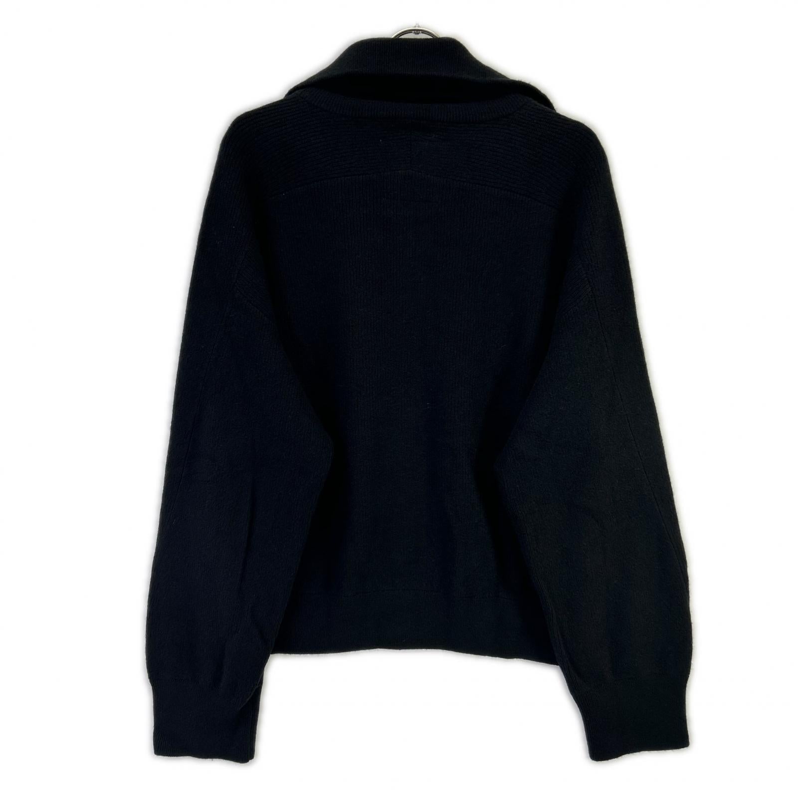 ANCELLM アンセルム 25AW ANC-KN22 黑色 C/W DRIVERS KNIT/驾驶员针织夹克