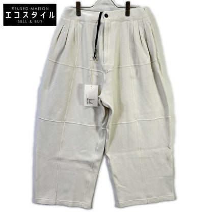 ANCELLM アンセルム 26SS ANC-PT110 白色 SMOOTH PANEL WIDE SLACKS 裤装