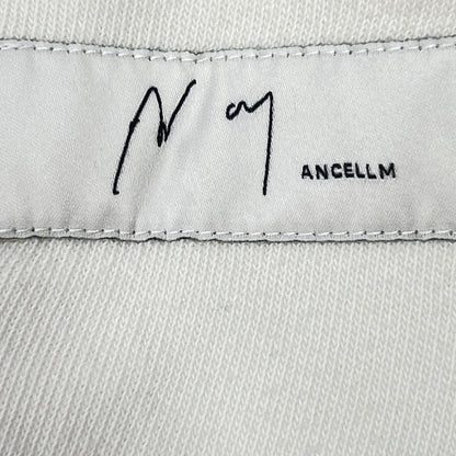 ANCELLM アンセルム 26SS ANC-PT110 ホワイト SMOOTH PANEL WIDE SLACKS ボトムス